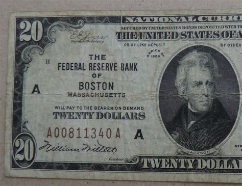 1929 20 dollar bill value - There are a huge number of the series 1929 $20 dollar bills surviving from the Crocker First National Bank of San Francisco. Enough that they can be considered common. Even notes from common banks can be worth a decent amount if they are in great condition or they are serial number 1 notes.